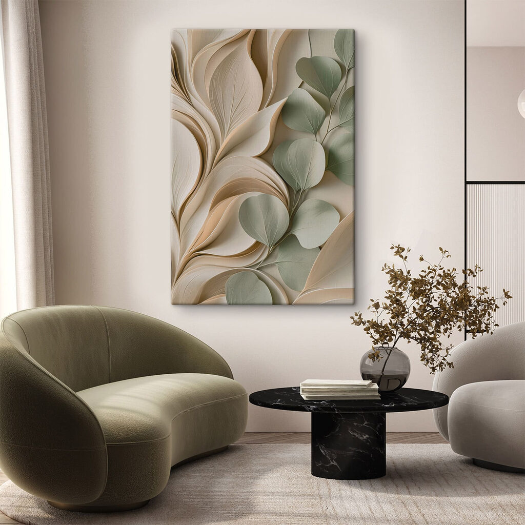 Nature-inspired layered paper design