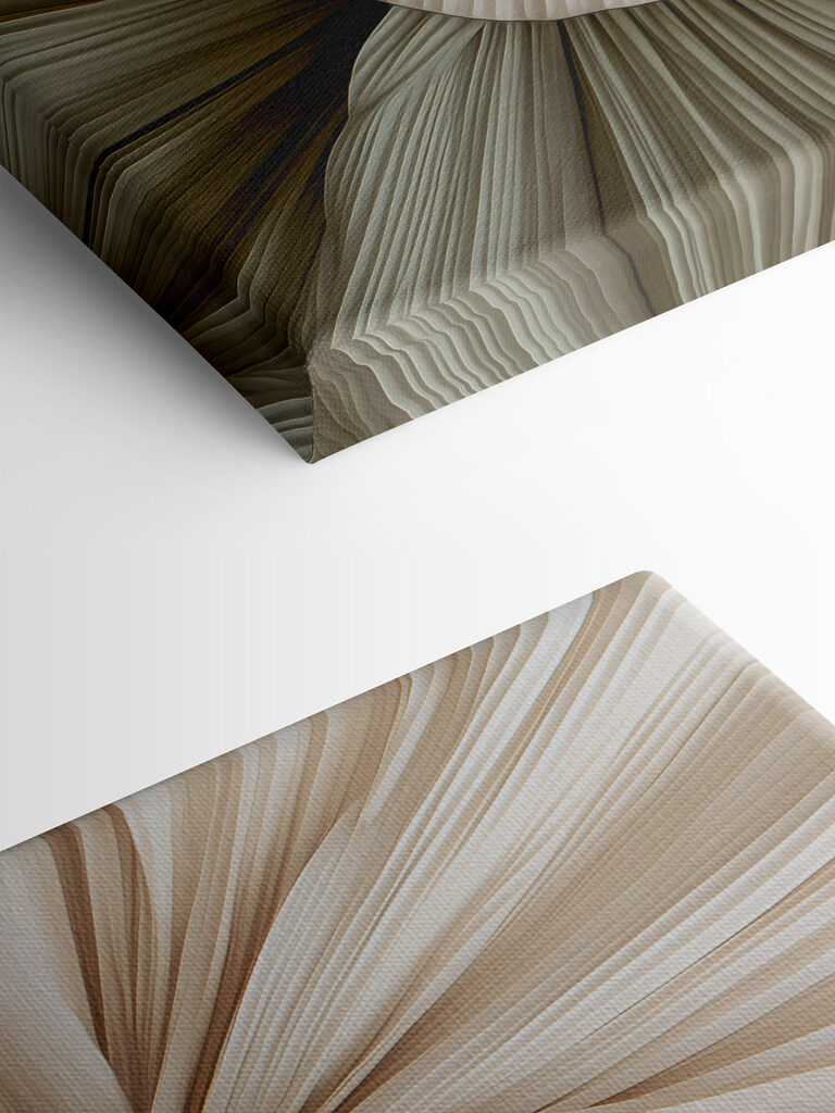 - Elegant folds in soft hues - Elegant folds in soft hues