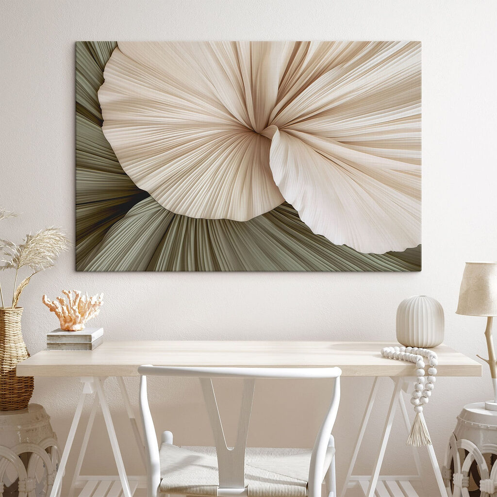 - Elegant folds in soft hues - Elegant folds in soft hues
