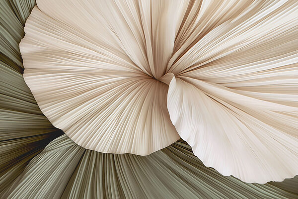 - Elegant folds in soft hues - Elegant folds in soft hues