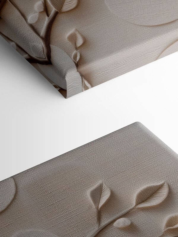 Nature-inspired textured wall art Nature-inspired textured wall art