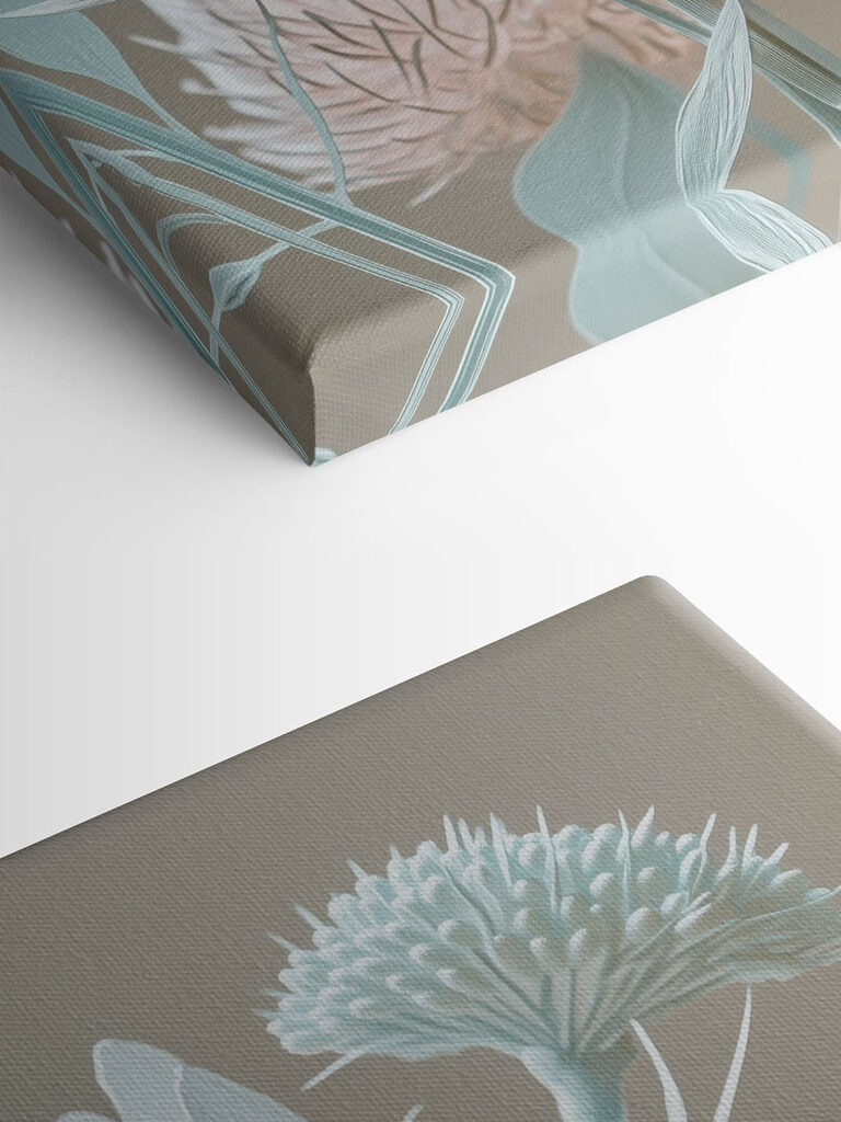 Delicate blooms in soft pastel tones Delicate blooms in soft pastel tones