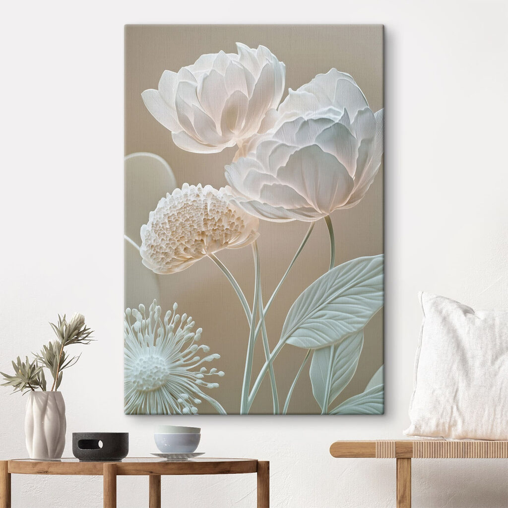 Delicate blooms in soft hues Delicate blooms in soft hues