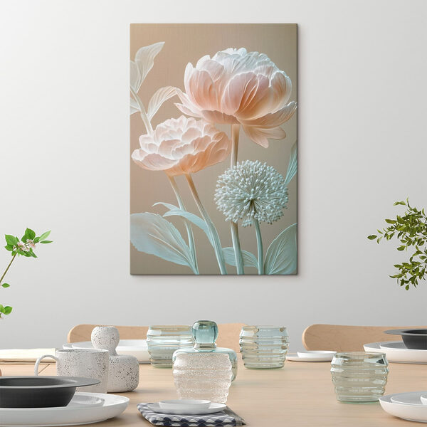 Delicate blooms in soft hues Delicate blooms in soft hues