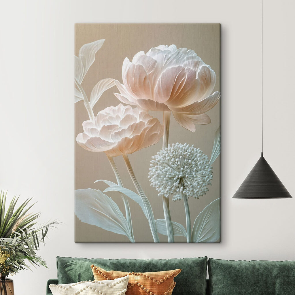 Delicate blooms in soft hues Delicate blooms in soft hues
