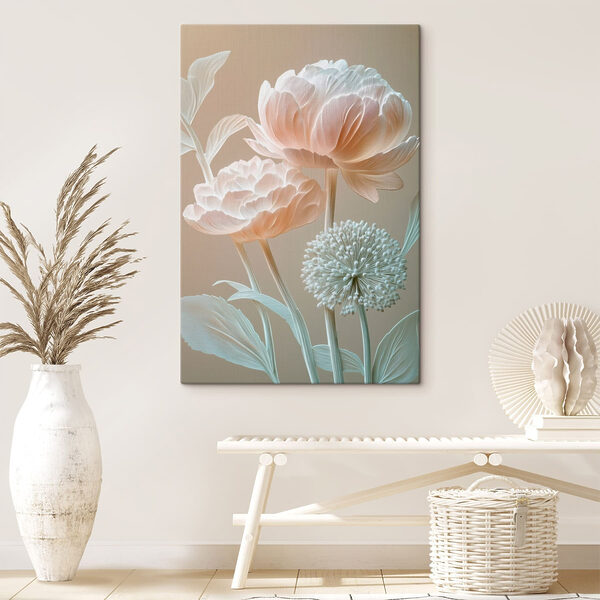 Delicate blooms in soft hues Delicate blooms in soft hues