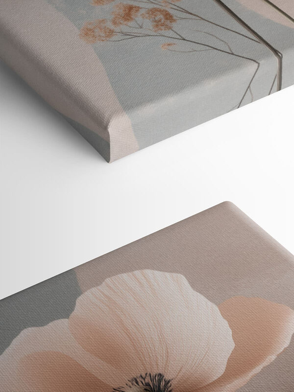 Delicate blooms in soft hues Delicate blooms in soft hues
