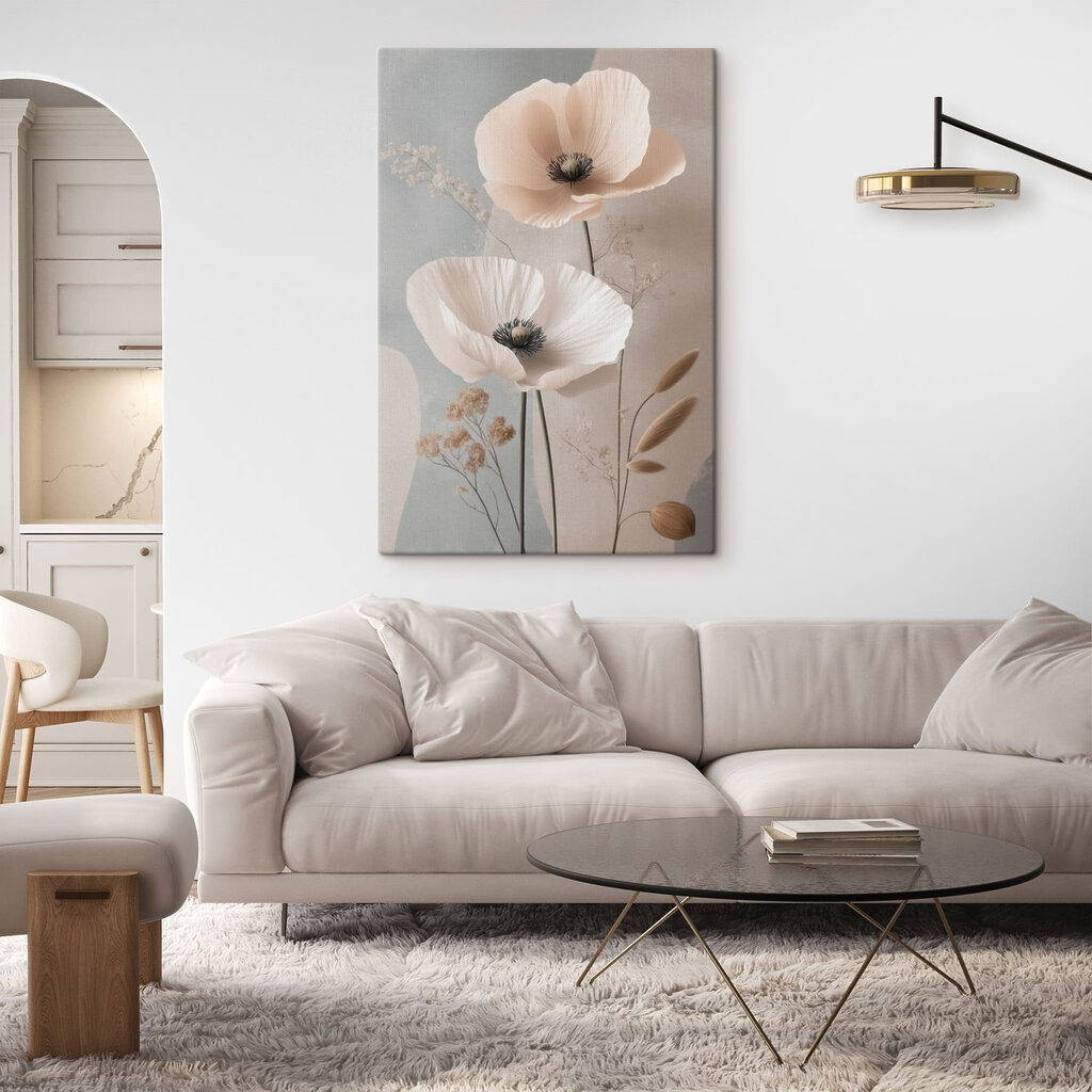 Delicate blooms in soft hues Delicate blooms in soft hues