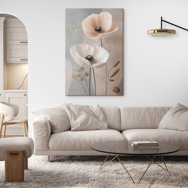 Delicate blooms in soft hues Delicate blooms in soft hues