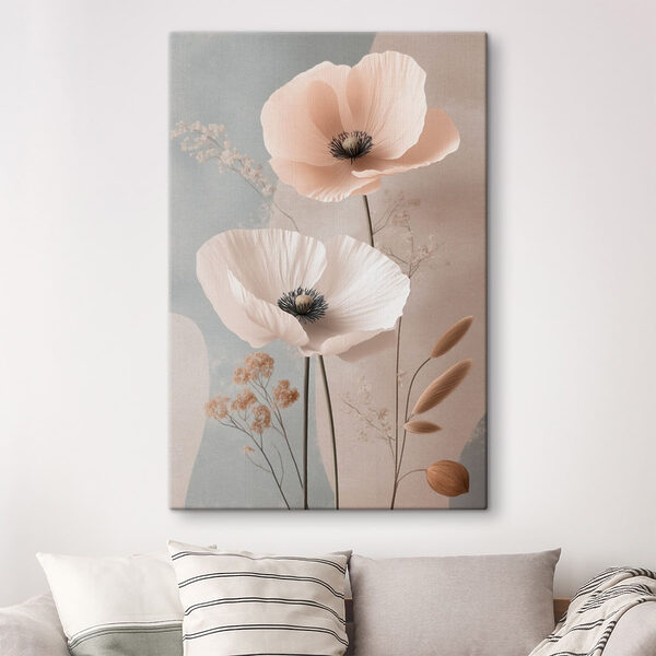 Delicate blooms in soft hues Delicate blooms in soft hues