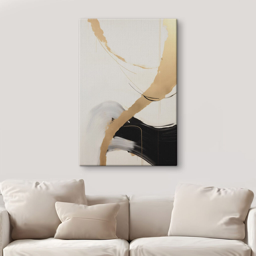 Dynamic strokes in contrasting colors Dynamic strokes in contrasting colors