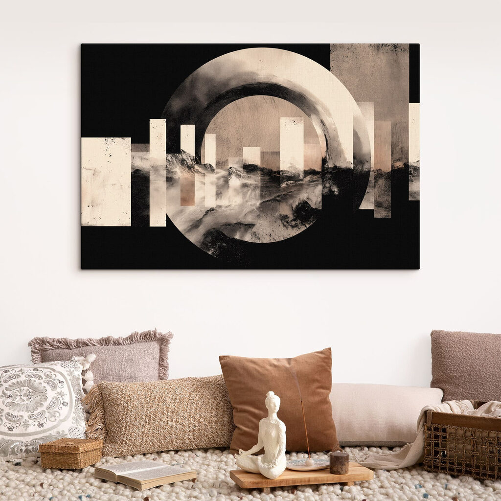 Graphic design of a landscape Graphic design of a landscape