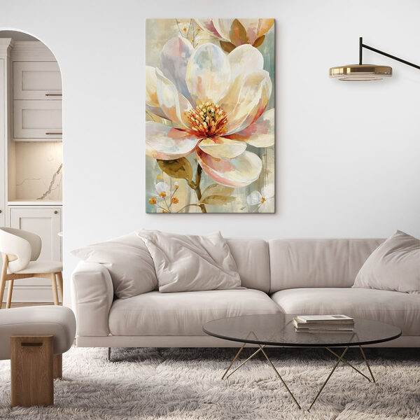 Delicate bloom in soft pastel hues Delicate bloom in soft pastel hues