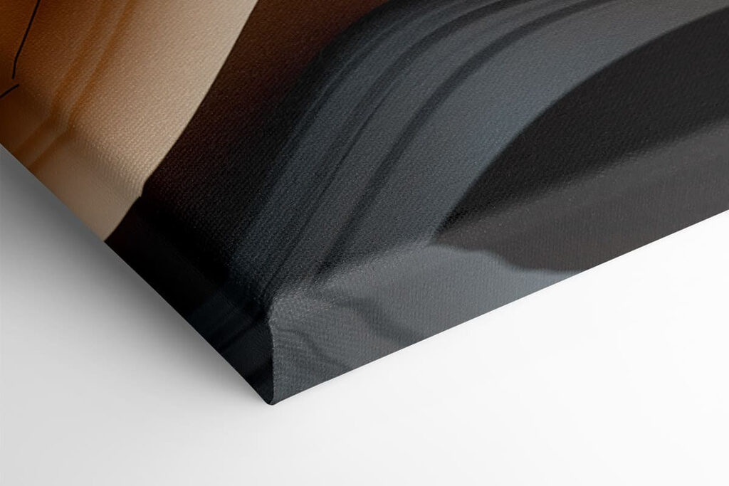 Black and tan wavy lines Black and tan wavy lines