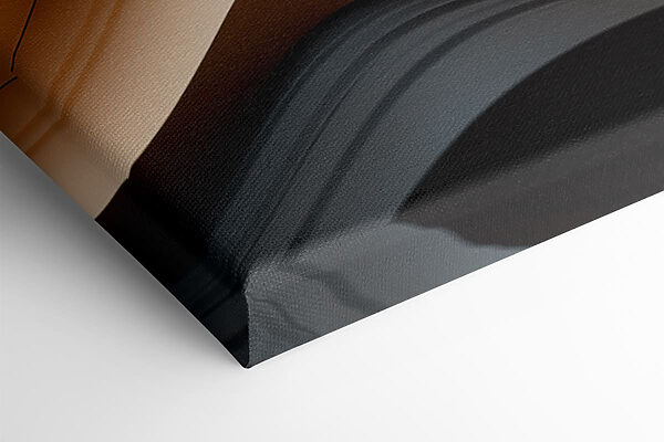 Black and tan wavy lines Black and tan wavy lines