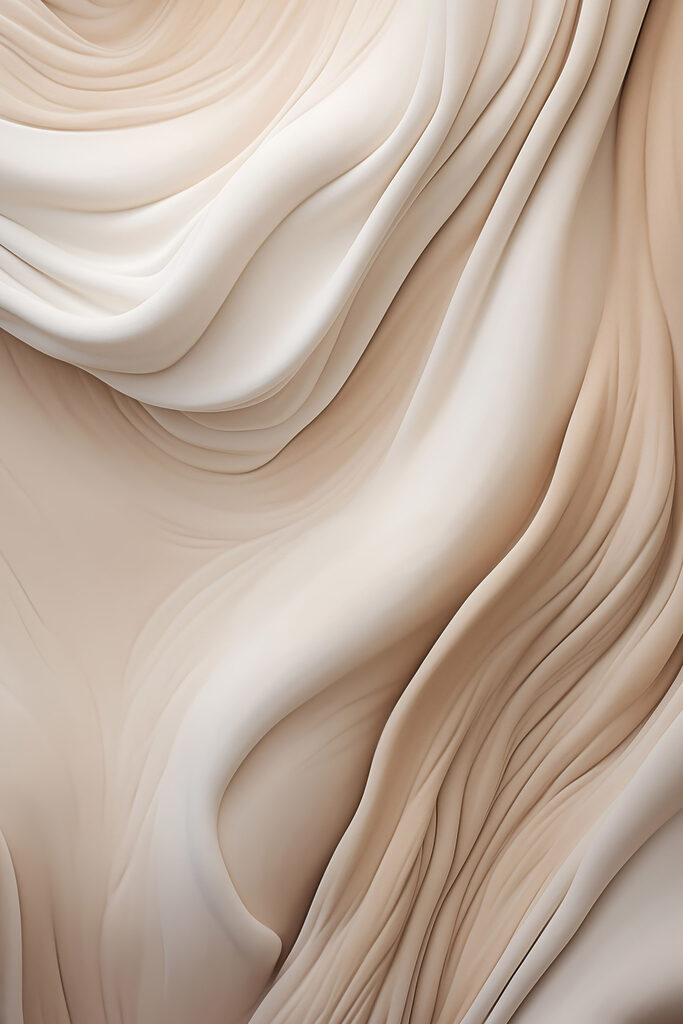Soft waves in warm hues Soft waves in warm hues