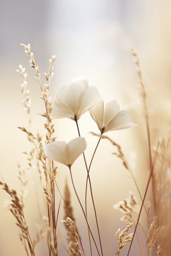 Delicate petals in soft light Delicate petals in soft light