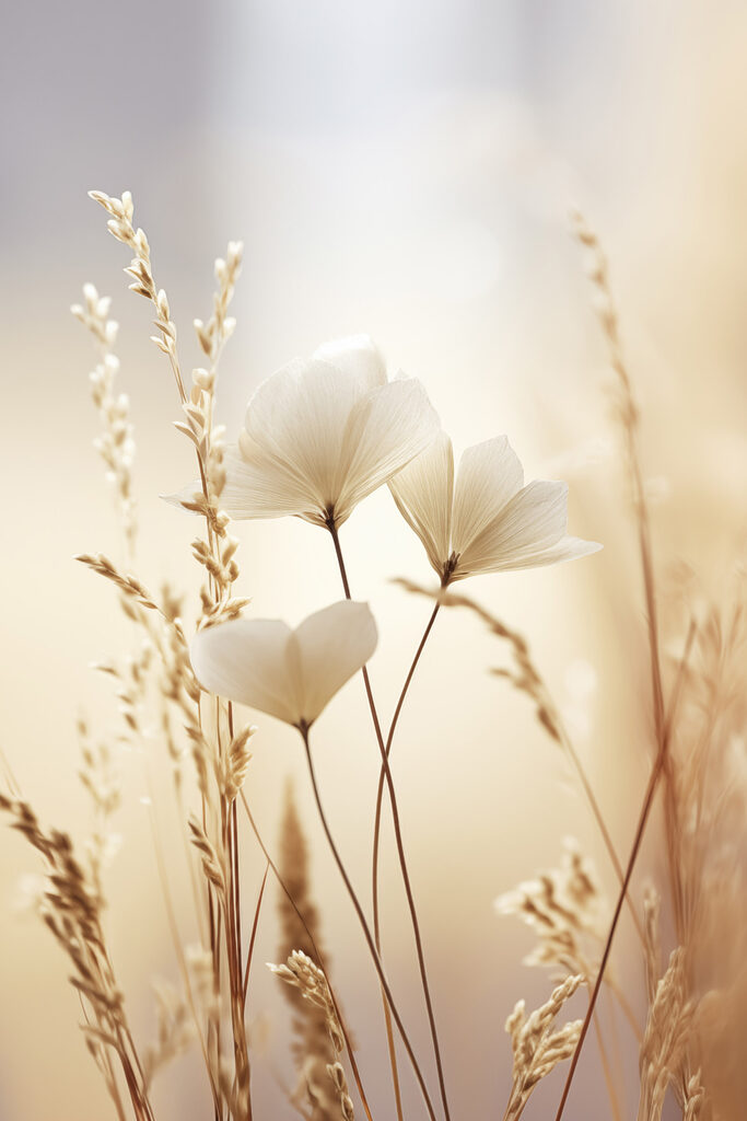 Delicate petals in soft light Delicate petals in soft light