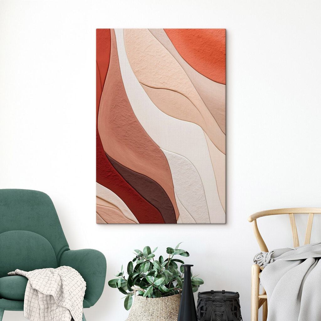 Flowing colors in soft harmony Flowing colors in soft harmony