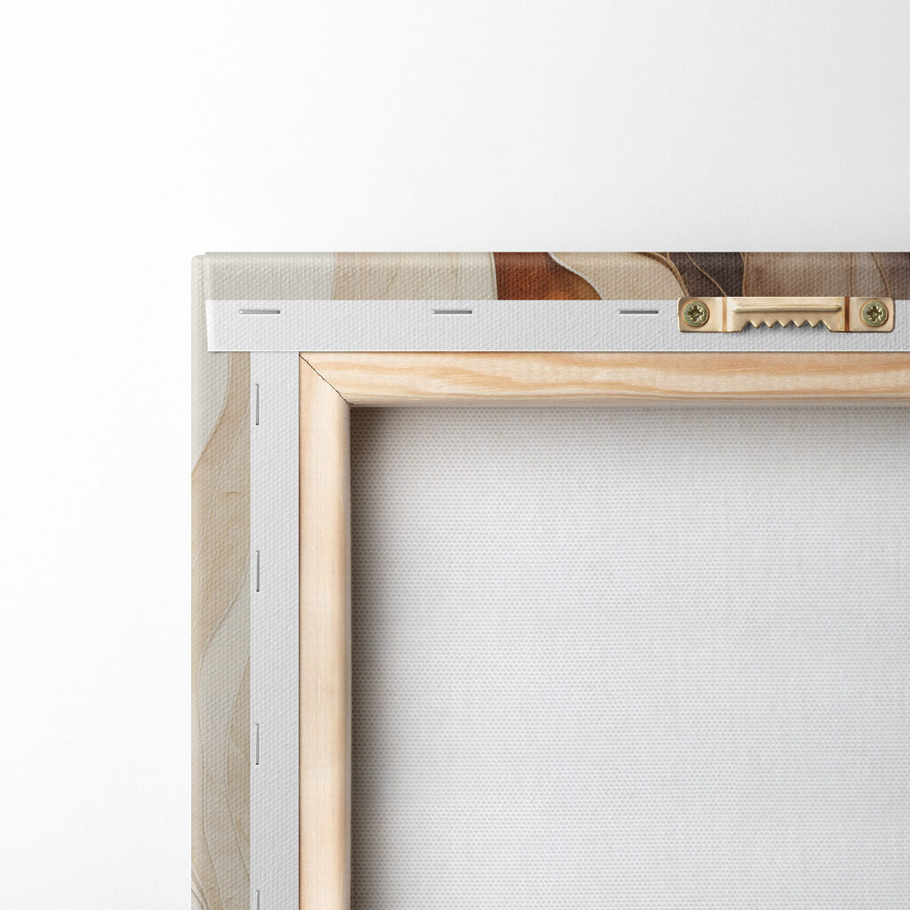 Flowing Layers of Earthy Tones