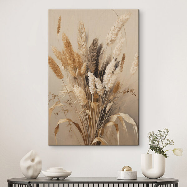 Bunch of wheat in a vase Bunch of wheat in a vase