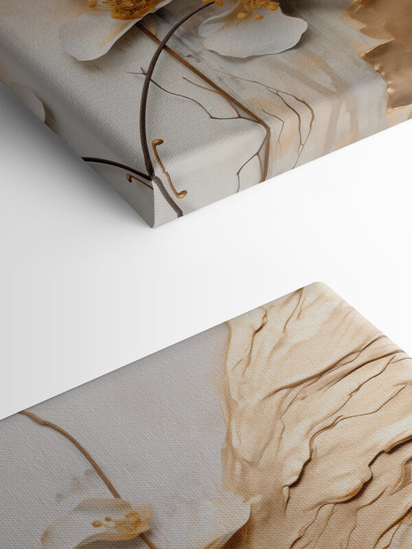 - Elegant blooms with gentle textures - Elegant blooms with gentle textures