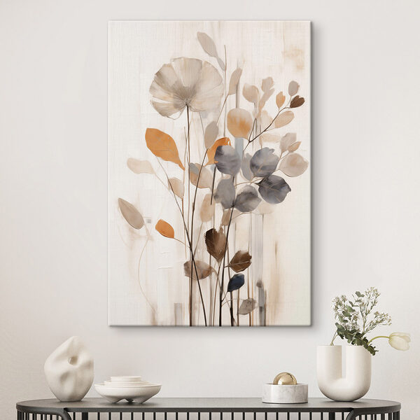 Painting of leaves and branches Painting of leaves and branches