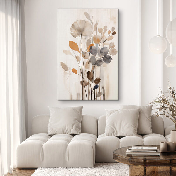 Painting of leaves and branches Painting of leaves and branches