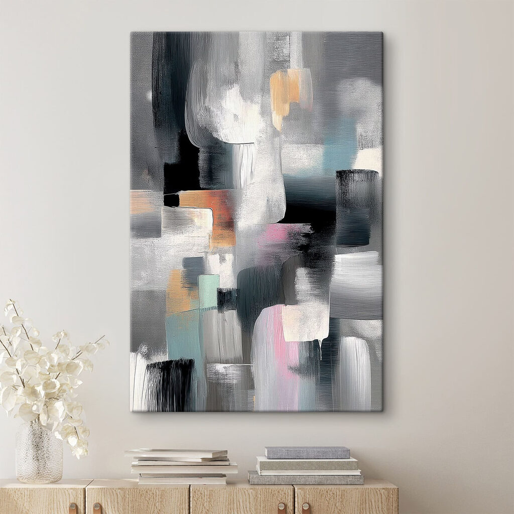Abstract hues in dynamic arrangement Abstract hues in dynamic arrangement