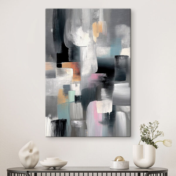 Abstract hues in dynamic arrangement Abstract hues in dynamic arrangement