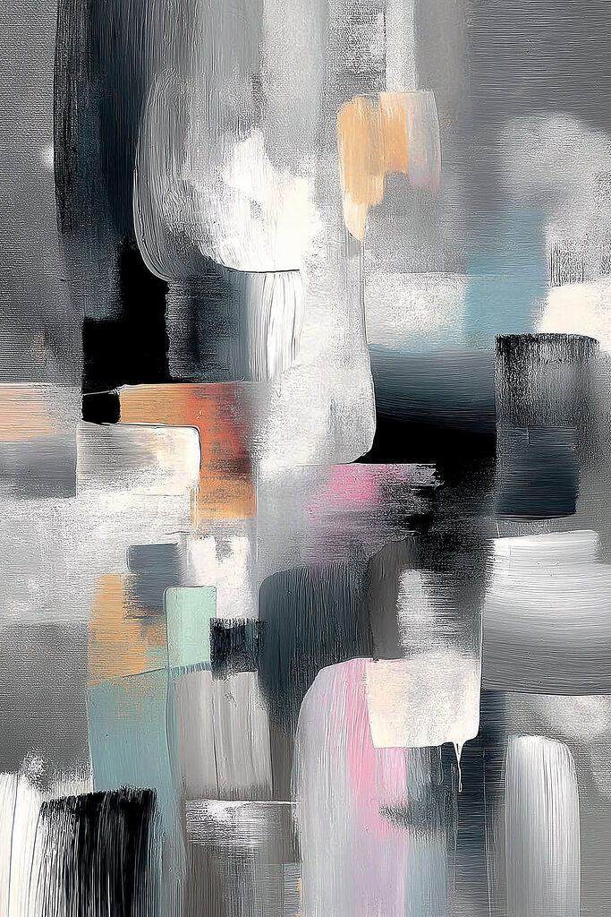 Abstract hues in dynamic arrangement Abstract hues in dynamic arrangement