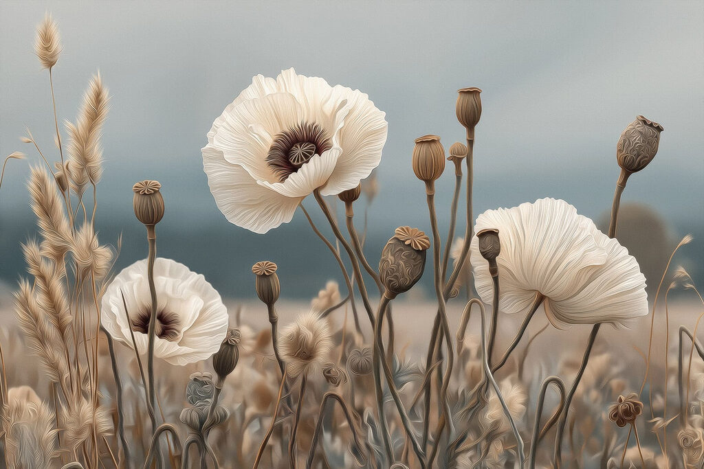 Whispers of nature in soft hues Whispers of nature in soft hues