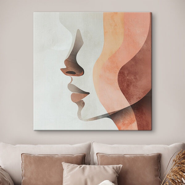 Profile of a woman Profile of a woman