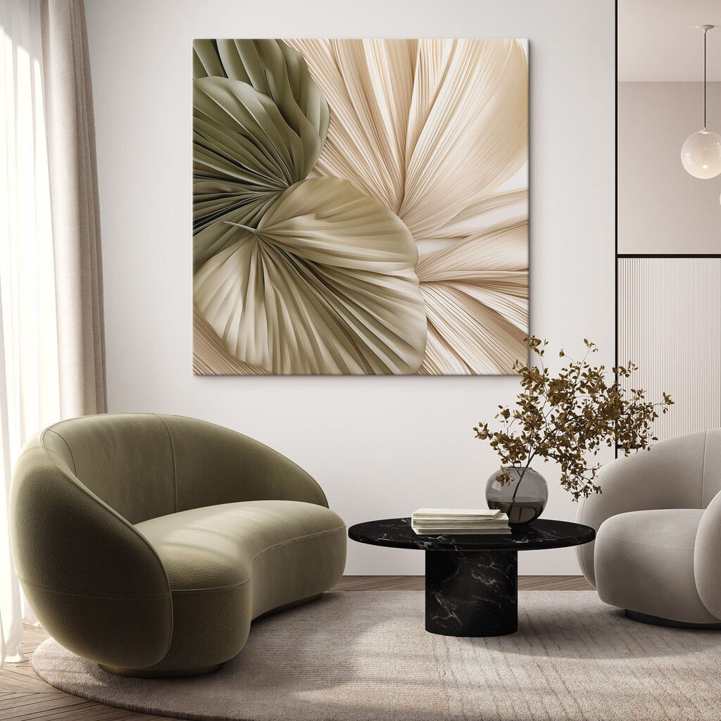 Elegant folds of natural forms