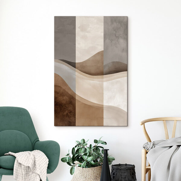 Brown and white striped background Brown and white striped background