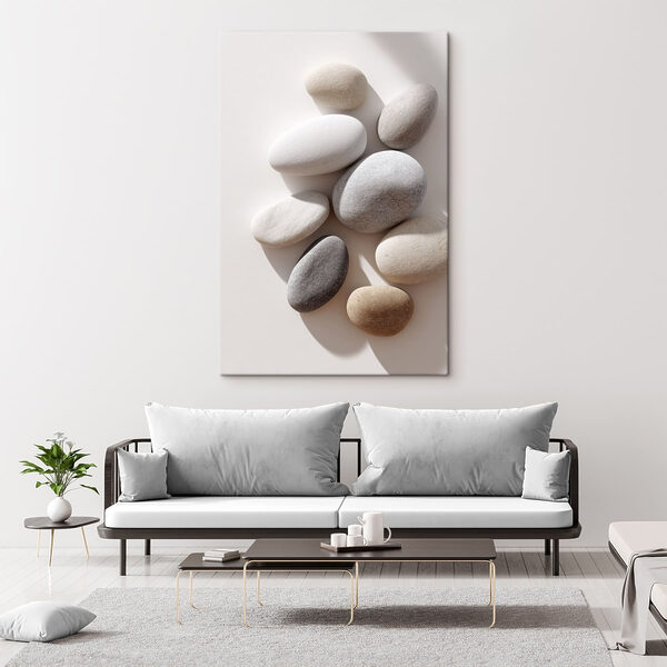 Group of round rocks Group of round rocks