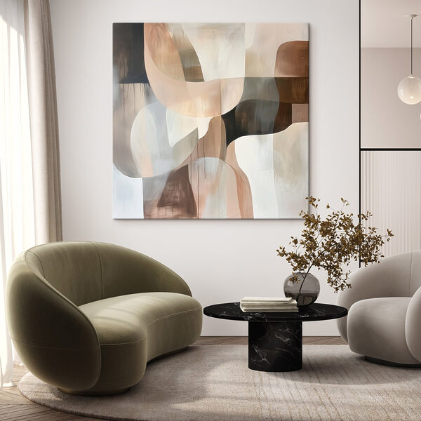 Painting of a variety of shapes Painting of a variety of shapes