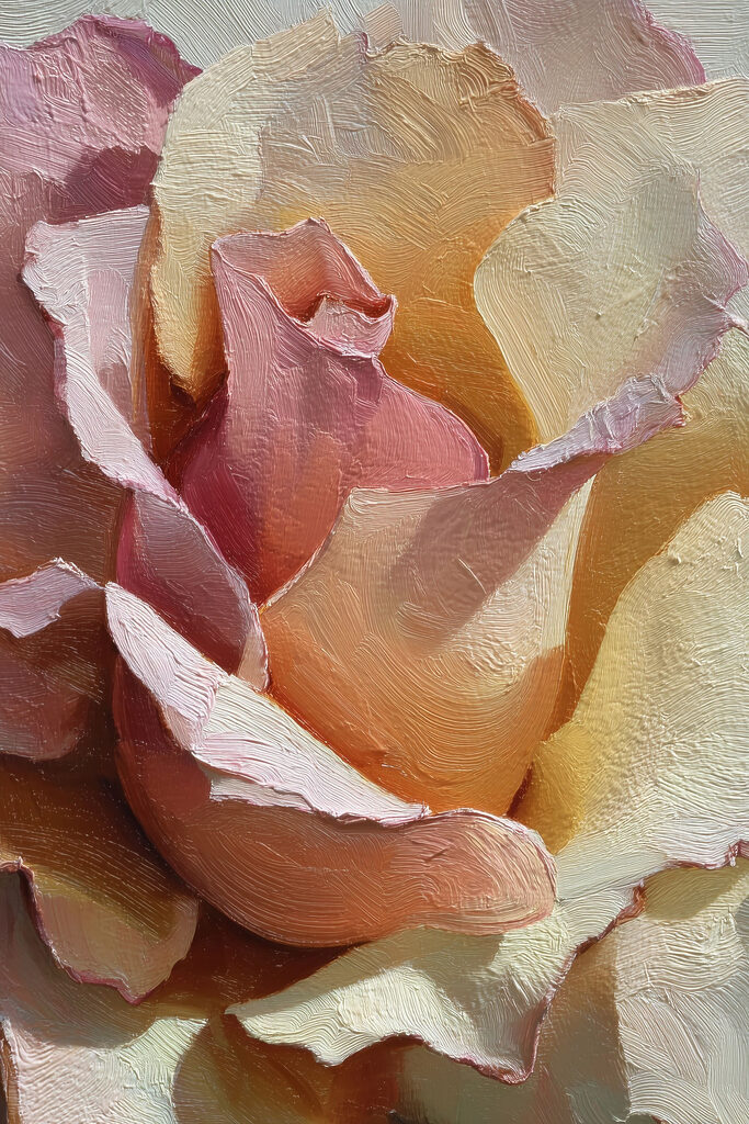 Soft hues of blooming petals Soft hues of blooming petals