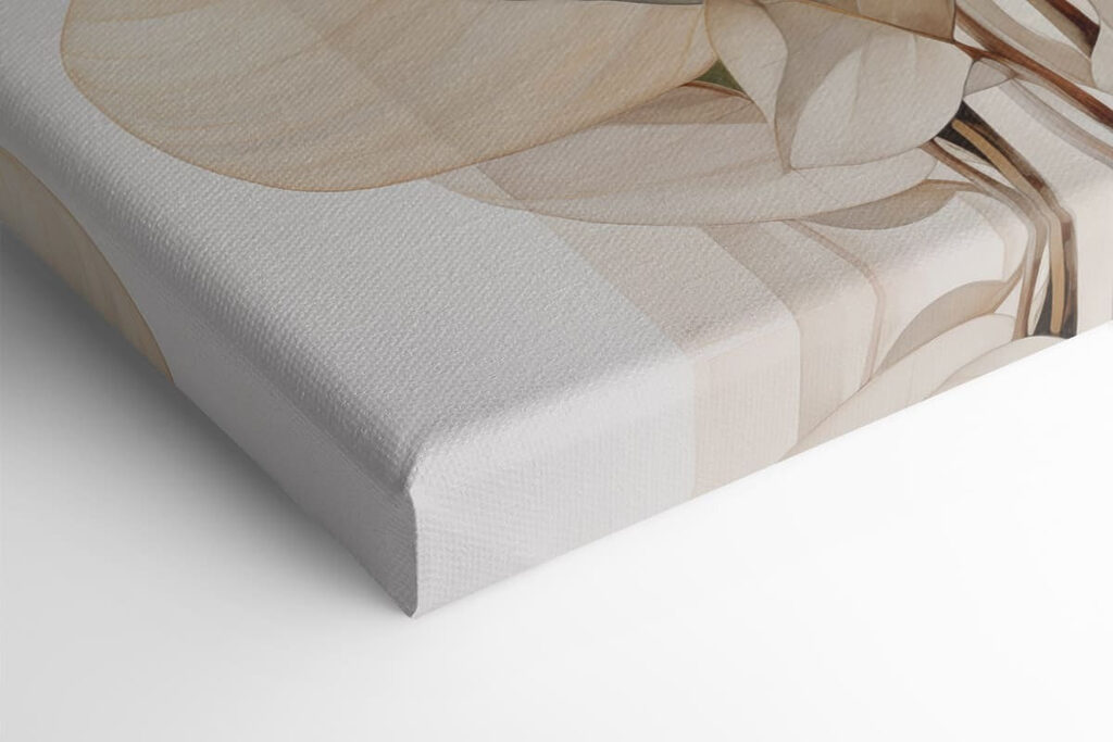 Elegant leaves in soft hues