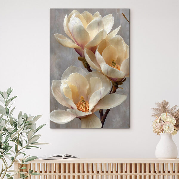 Gentle blooms of springtime elegance Gentle blooms of springtime elegance