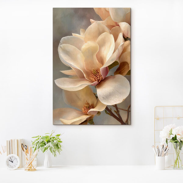 Delicate blossoms in soft hues Delicate blossoms in soft hues