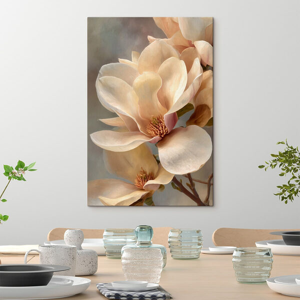 Delicate blossoms in soft hues Delicate blossoms in soft hues