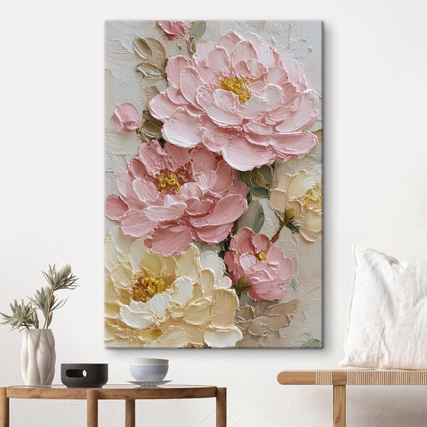Delicate blossoms in soft hues Delicate blossoms in soft hues