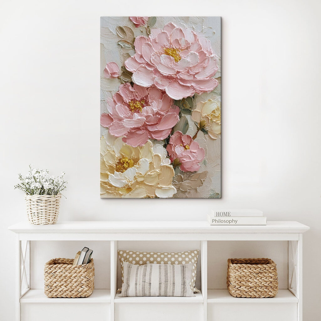 Delicate blossoms in soft hues Delicate blossoms in soft hues