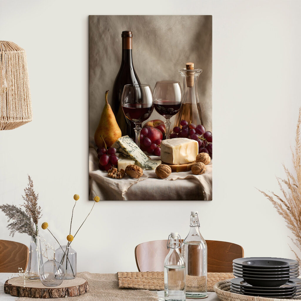 Wine bottle and glasses of wine Wine bottle and glasses of wine