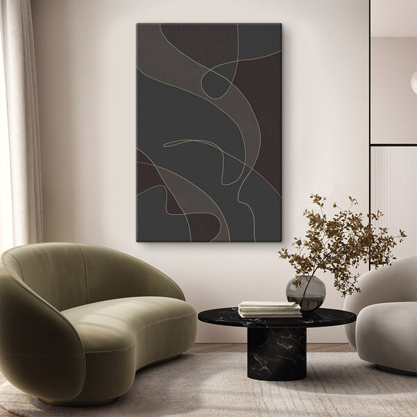 Dynamische Linien auf dunklem Hintergrund Dynamische Linien auf dunklem Hintergrund
