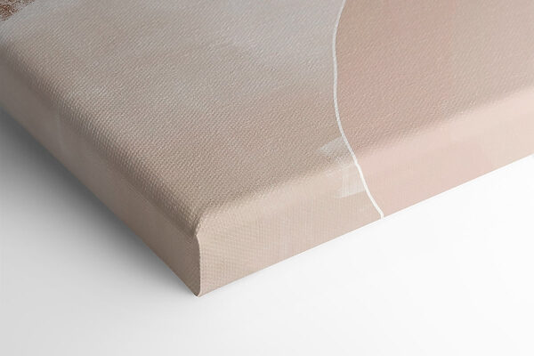 Soft waves in warm earth tones Soft waves in warm earth tones