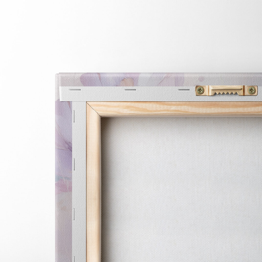 Painting of flowers on a white background Painting of flowers on a white background
