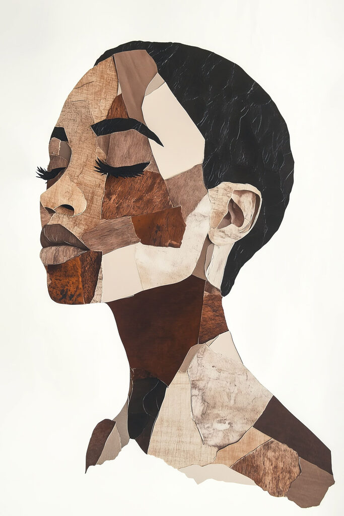 Artistic representation of diverse beauty