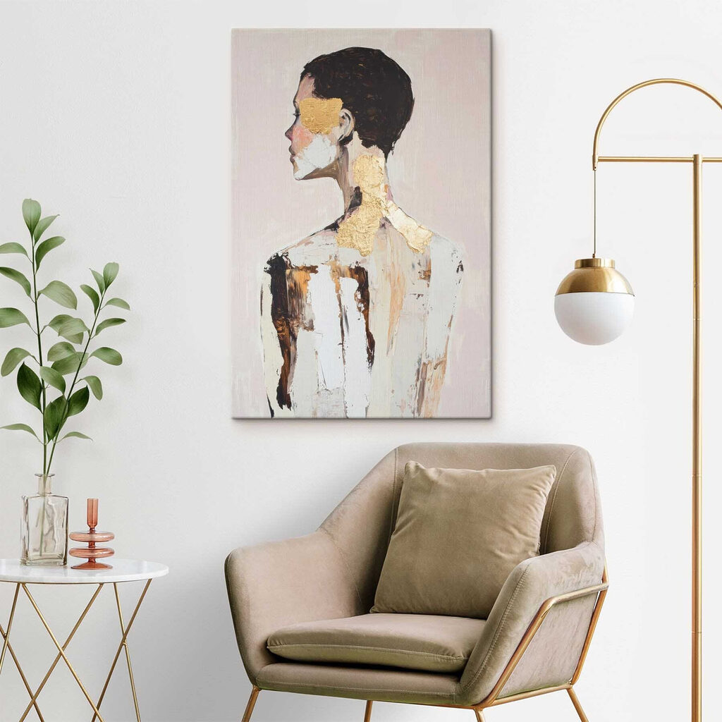 Ethereal beauty captured in paint